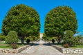 Garden Franciscan monastery Royalty Free Stock Photo