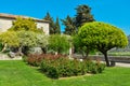 Garden Franciscan monastery Royalty Free Stock Photo