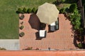 Garden Furniture from above