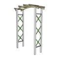 Garden furniture pergola