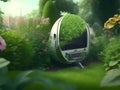 Garden of the Future: Embrace High-Tech Solutions for a Flourishing Oasis Royalty Free Stock Photo