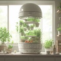 Garden of the Future: Indoor Herb and Veggie Farm