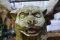 Garden gargoyle Royalty Free Stock Photo