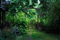 Garden gate Royalty Free Stock Photo