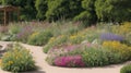 A Garden With A Gaze And Lots Of Flowers