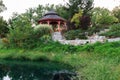 Garden gazebo Royalty Free Stock Photo