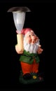 Garden Gnome with Solar Light