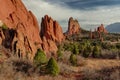 Garden of the Gods Royalty Free Stock Photo
