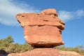 Garden Of The Gods Balance Rock Royalty Free Stock Photo