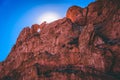 Garden of the Gods cliff