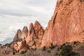 Garden of the Gods Colorado Rock Formations Royalty Free Stock Photo