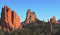 Garden of the Gods in Colorado Royalty Free Stock Photo