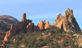 Garden of the Gods in Colorado Royalty Free Stock Photo