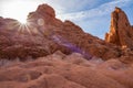 Colorado springs garden of the gods rocky mountains adventure travel photography Royalty Free Stock Photo