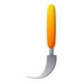 Garden hand shovel icon, cartoon style Royalty Free Stock Photo