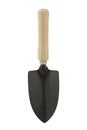 Garden hand trowel isolated on white with clipping path Royalty Free Stock Photo