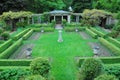 Garden in Hatley castle