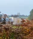 Garden at Hauser & Wirth Gallery named the Oudolf Field, at Durslade Farm, Somerset UK. Designed by landscape artist Piet Oudolf Royalty Free Stock Photo