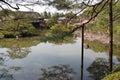 garden of the heian shrine in kyoto (japan) Royalty Free Stock Photo