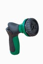 Garden hose sprayer head atomizer accessory sprinkle shower tool handle Royalty Free Stock Photo