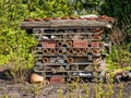 A garden insect house Royalty Free Stock Photo