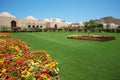 Garden inside Sultan's Palace in Oman