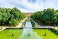 Garden of interiors of the Arg of Karim Khan, or Karim Khan Citadel, built as part of a complex during the Zand dynasty by Karim Royalty Free Stock Photo
