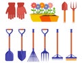 Garden isolated equipment