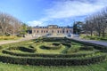 Garden,Jardins Joan Maragall and palace Albeniz,park montjuic, B