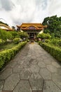 Garden of Kek Lok Si Buddhist temple Royalty Free Stock Photo