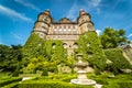 Garden of Ksiaz Castle Royalty Free Stock Photo