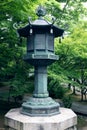 A garden lantern