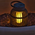 Garden Lantern . Isolated