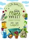 Garden Market Poster