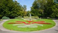 Garden near Prague Castle in Czech Republic Royalty Free Stock Photo