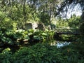 The Garden of Ninfa in Italy Royalty Free Stock Photo