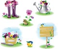 Garden objects set