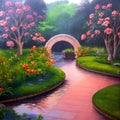 garden and outdoors painting