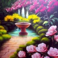 garden and outdoors painting