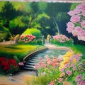 garden and outdoors painting