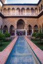 Garden at the Palace Alcazar in Seville