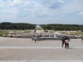 Garden of Palace of Versailles in Paris France Europe Royalty Free Stock Photo