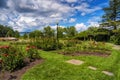 Garden in Park Jean Drapeau Montreal Royalty Free Stock Photo