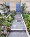 Garden Path of a Beautiful House Royalty Free Stock Photo
