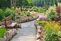 Garden path Royalty Free Stock Photo