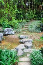 Garden path Royalty Free Stock Photo