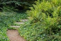 Garden Path to Nowhere Royalty Free Stock Photo