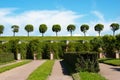 Garden of Peterhof Royalty Free Stock Photo