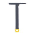 Garden pickaxe tool graphic design illustration