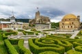 In the garden of Rabati Castle in Akhaltsikhe, Georgia